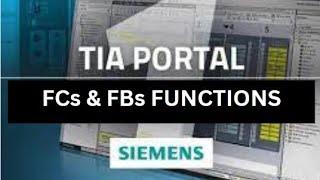 CREATE FUNCTIONS USING FCs & FBs | TIA PORTAL #tiaportal #siemensplc.