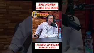 Epic momen di close the door #shorts #closethedoor #youtube #drtirta #podcast #deddycorbuzier