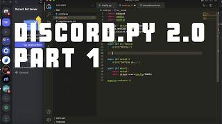 How to make a simple bot in Discord.py 2.0 - Part 1