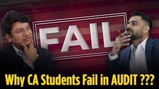 Why CA Students Fail In Audit ??? | Practical Tips from CA Rishabh Jain | #yashvantmangal  #audit