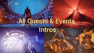 Warframe | All Quests & Events Intros