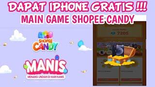 DAPAT IPHONE GRATIS GAME SHOPEE CANDY | TUKARKAN BERLIAN SHOPEE CANDY JADI IPHONE