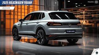 2025 Volkswagen Tiguan Unveiled - Compact SUV with a touch of classic European design!