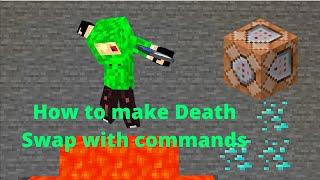 MINECRAFT Bedrock: HOW TO MAKE DEATH SWAP (with commands)