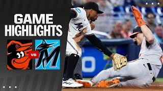 Orioles vs. Marlins Game Highlights (7/25/24) | MLB Highlights