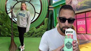 Detailed Look At Universal Studios NEW Wicked Experience + Merch & Trying Wickedly Mediocre Food!