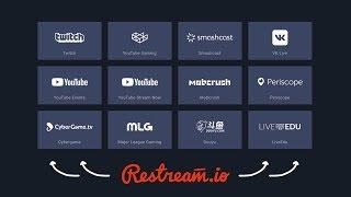 How I Stream to Multiple Platforms with OBS & Restream.io