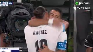 Nunez and Suarez share beautiful moment for Uruguay that Liverpool fans will love ️