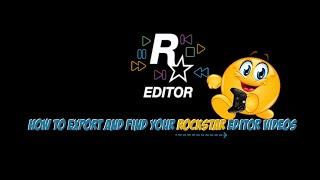 How to Export and *FIND* Your Rockstar Edited Videos | By Request | GTA V | LSPDFR | Tutorial