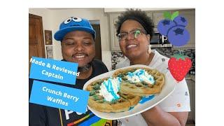 Review of Captain Crunch Berry  Waffles VID 020