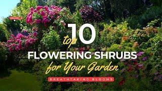 Breathtaking Blooms: Top 10 Flowering Shrubs For Your Garden  // Gardening Tips