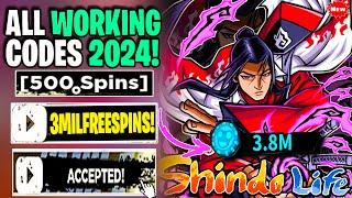 *NEW*️UPDATE!! SHINDO LIFE CODES  2024 - ROBLOX SHINDO LIFE CODES | CODIGOS DE SHINDO LIFE