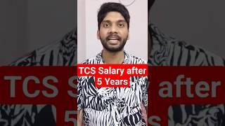 TCS Salary after 5 Years | TCS Ninja | TCS Digital | IT Analyst #shorts