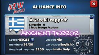 Empires and Puzzles - ANCIEN TERROR - NEW MODE - War Hits vs Greek Frappe - Wojna z Greek Frappe