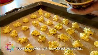 How to make Walnut Cookies (شیرینی پفکی گردویی) with Roshanak joon!