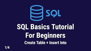 SQL Basics Tutorial For Beginners | Installing SQL Server Management Studio and Create Tables | 1/4