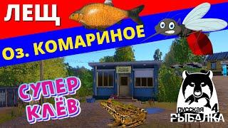 ЛЕЩ СУПЕР КЛЁВ Оз. КОМАРИНОЕ / ФАРМ  РУССКАЯ РЫБАЛКА 4  Russian Fishing 4  РР4 / DUM_