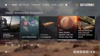 Battlefield 1 battlepacks not working after update scraps back to 0 too