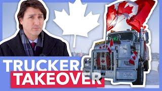 Canada's "Freedom Convoy": The Trucker Takeover Explained - TLDR News