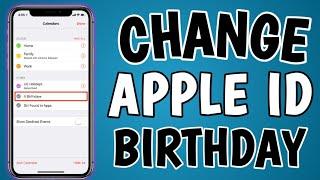 How To change apple id birthday (change your age icloud id)