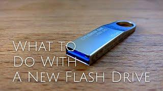 New Flash Drive // Fdisk, lsblk, and mkfs