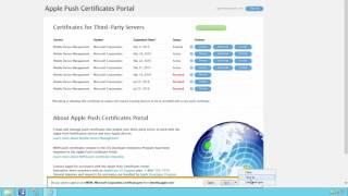 ConfigMgr and Apple Push Notification (APN) Certificate Renewal