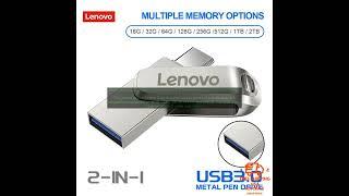 1005005906623454 Lenovo Usb 3 0 Usb Flash Drivers Type c OTG Dual Interface Usb Stick 2