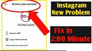 Fix Instagram Access Your Account Problem Solve