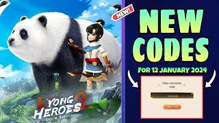 *New* Yong Heroes 2 Codes January 2024 | Yong Heroes 2 Activation Codes 2024