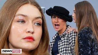 Gigi Hadid TAKES DOWN Runway Crasher!!!