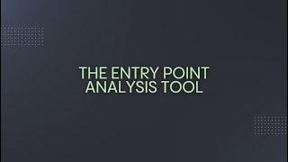 Entry Point Analysis tool for traders