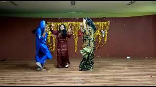 Haryanvi dance with  friends