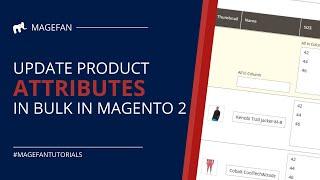 How to Update Product Attributes in Bulk in Magento 2?