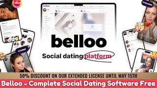 Belloo - Complete Social Dating Software Download || Belloo Dating website php script free download