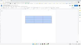 How to Create Transparent Table / no Border Table in Google Docs