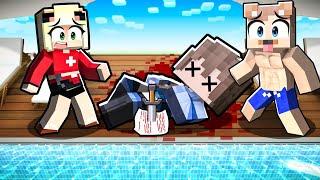 EIN MURDER IST IM MINECRAFT SCHWIMMBAD!