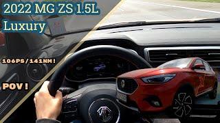 2022 MG ZS 1.5L Luxury POV Test Drive! | 100-150, AUTOBAHN