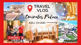 ”EMIRATES PALACE” | Entry FEES, Inside look, Rooms…| ABU DHABI Tour Vlog | Episode 4