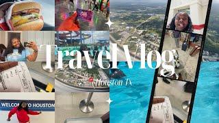 Houston Travel Vlog| Typhoon Texas Waterpark, Funplex, Trill Burger + More