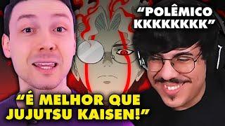 Bruno Bandeira virou fã de Dandadan e já até esqueceu Jujutsu Kaisen