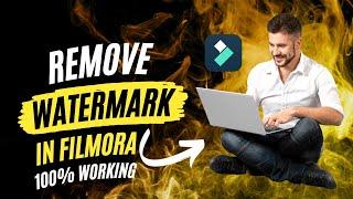 How to export Filmora Video without Watermark 2023 | Filmora Watermark Remove | Filmora 12 FREE