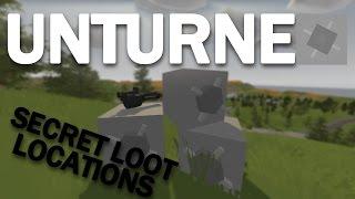 Unturned | TOP 5 SECRET Places To Hide Loot (All Maps)