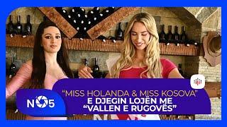 Miss Holanda dhe Miss Kosova e djegin lojën me “Vallen e Rugovës”