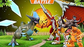 Digimon Pokemons vs Xenolord Ultra in Palworld  | Palworld Battle #17