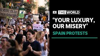 Thousands march against mass tourism in Spain’s Mallorca | The World