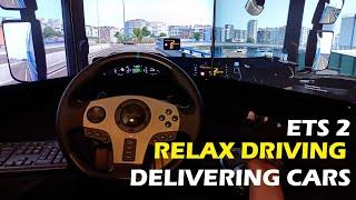 RELAX DRIVING 3 | ETS2 GAMEPLAY | PXN V9 STEERING WHEEL GAMEPLAY