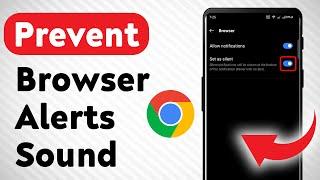 How To Prevent Browser Notifications Sound On Google Chrome (Updated)