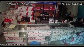 Techma Full Color Camera CCTV- Tetap berwarna 24 jam