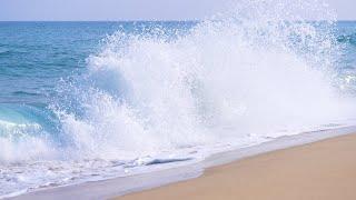 마음이 상쾌해지는 맑은 바다, 청량하고 시원한 파도 소리 ASMR 자연의소리 수면 집중