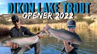 Catching BIG Trout on Mini Jigs - Dixon Lake Opener 2022